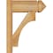 Ekena Millwork Westlake Arts & Crafts Rough Sawn Outlooker, Western Red Cedar, 6"W x 14"D x 18"H OUT06X14X18WTL03RWR - alternate 2